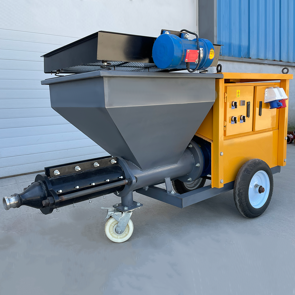 Machine à projeter l'enduit – Crépisseuse pneumatique
